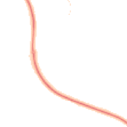 Night-time road noise heatmap for TA4 3LU