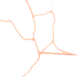 Daytime road noise heatmap for TA4 3NE