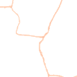 Daytime road noise heatmap for TA4 3RZ
