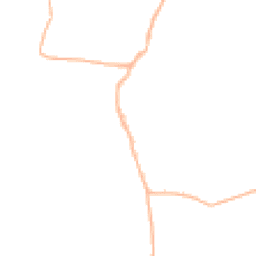 Daytime road noise heatmap for TA4 3SF