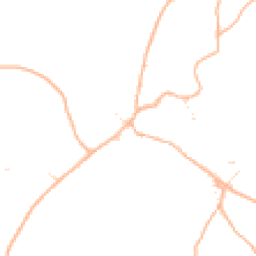 Daytime road noise heatmap for TA4 3SZ