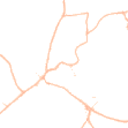 Daytime road noise heatmap for TA4 3TD