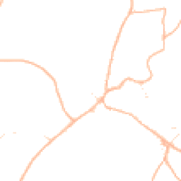 Daytime road noise heatmap for TA4 3TX