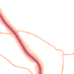 Daytime road noise heatmap for TA4 4AE