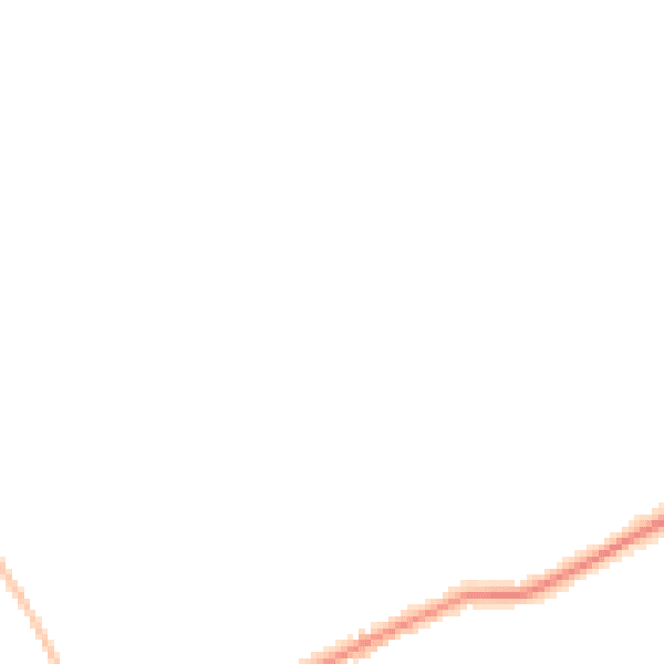 Night-time road noise heatmap for TA4 4DB