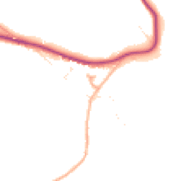 Daytime road noise heatmap for TA4 4DQ
