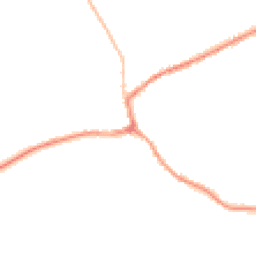 Night-time road noise heatmap for TA4 4PL
