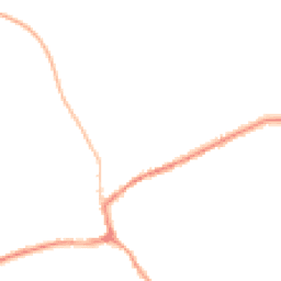 Night-time road noise heatmap for TA4 4SH