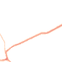 Night-time road noise heatmap for TA4 4ST