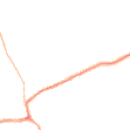 Night-time road noise heatmap for TA4 4SX