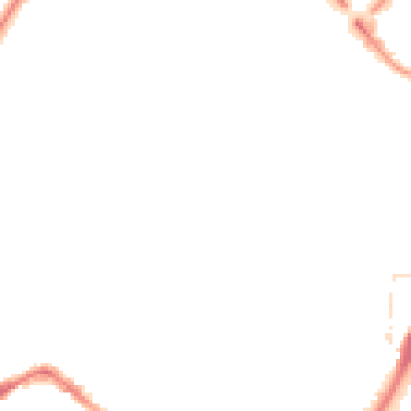 Night-time road noise heatmap for TA6 3EX