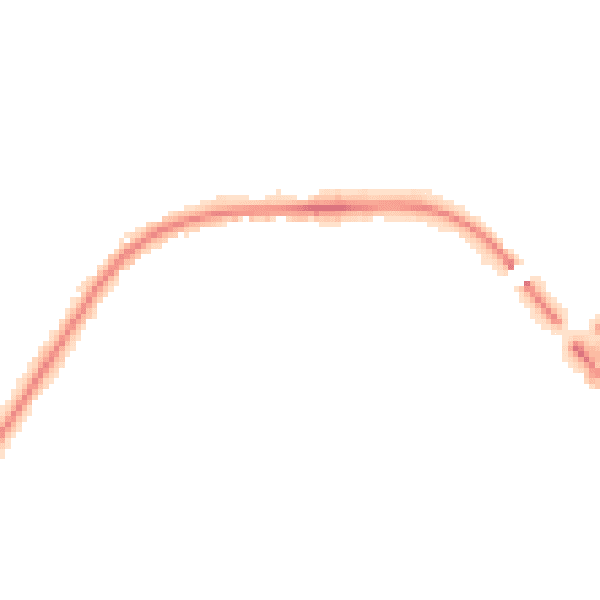 Night-time road noise heatmap for TA6 3JB