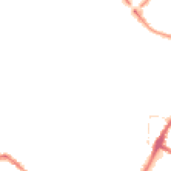 Night-time road noise heatmap for TA6 3JY