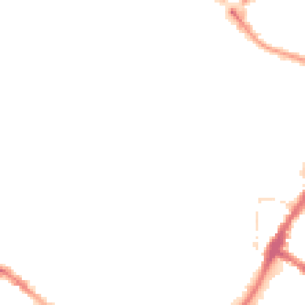 Night-time road noise heatmap for TA6 3JZ
