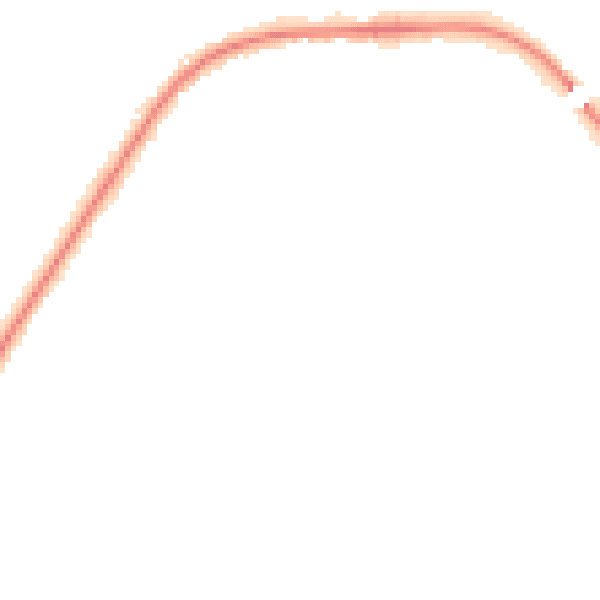 Night-time road noise heatmap for TA6 3QW