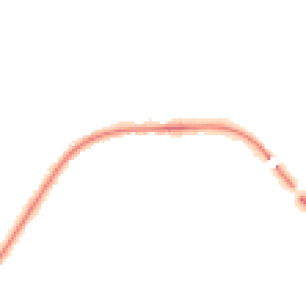 Night-time road noise heatmap for TA6 3TW