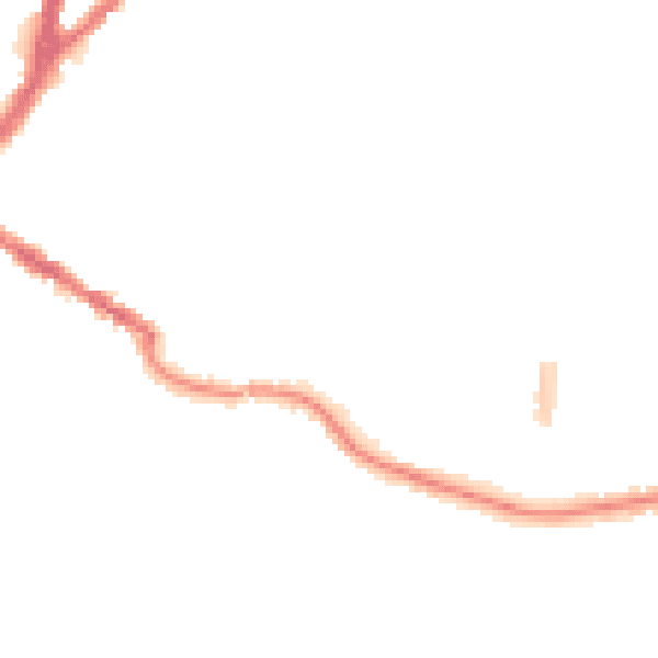 Night-time road noise heatmap for TA6 5QB