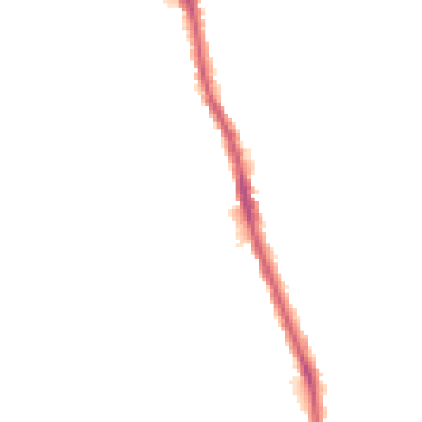 Night-time road noise heatmap for TA6 6AU