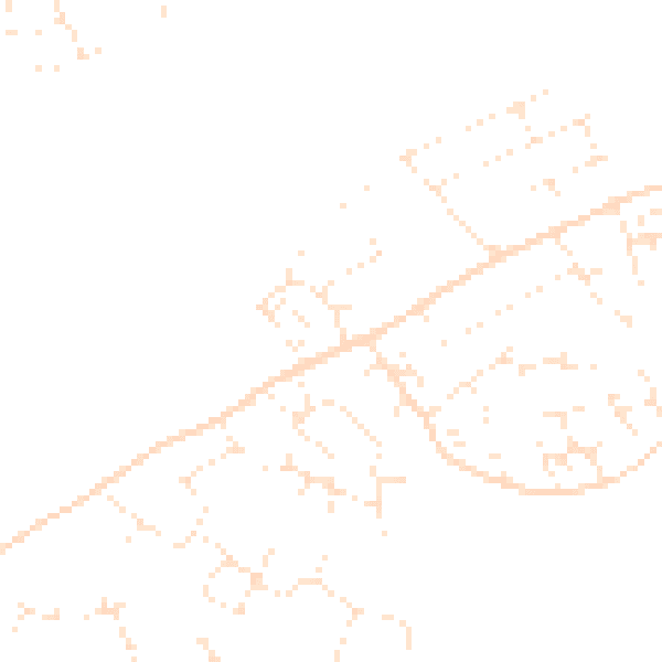 Daytime road noise heatmap for TA6 6LH