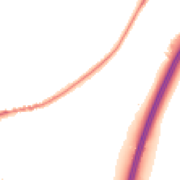Night-time road noise heatmap for TA6 6QP