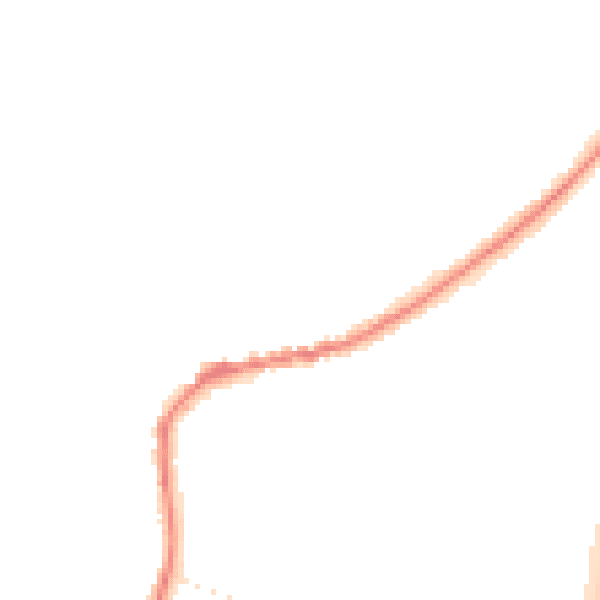 Night-time road noise heatmap for TA6 6RQ