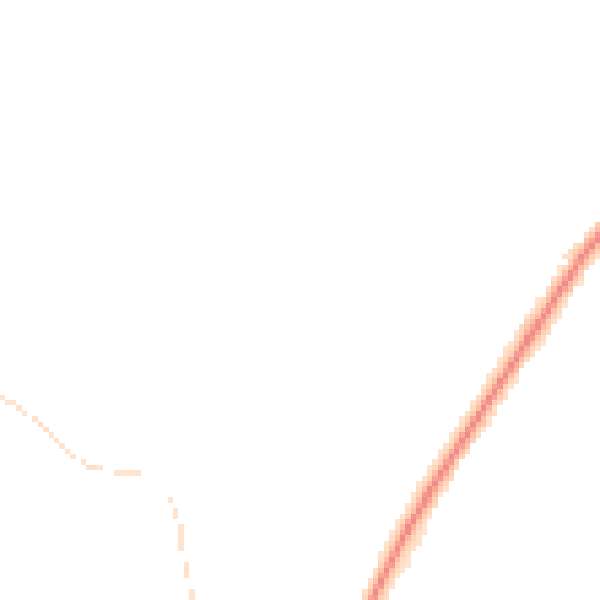Night-time road noise heatmap for TA6 7RS