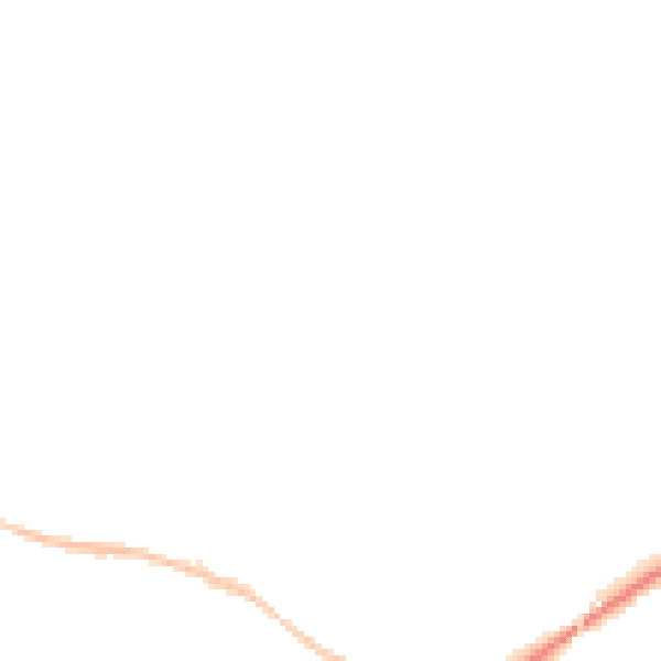 Night-time road noise heatmap for TA9 3FA