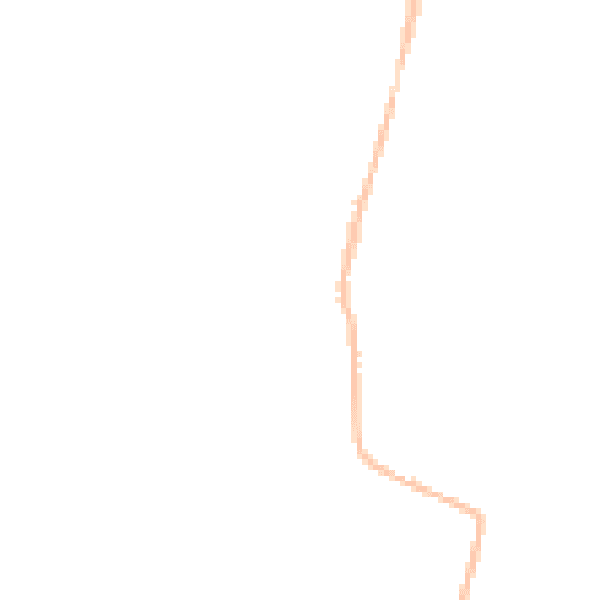 Night-time road noise heatmap for TA9 3NS