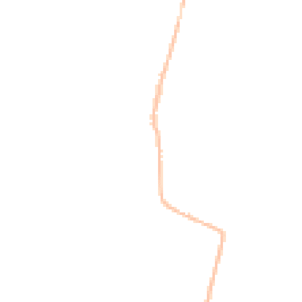 Night-time road noise heatmap for TA9 3NY