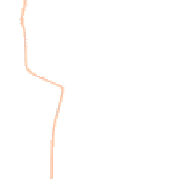 Night-time road noise heatmap for TA9 3PD