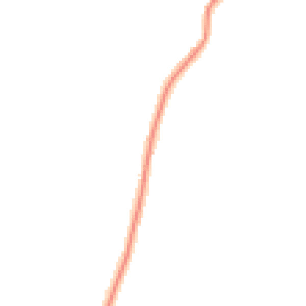 Night-time road noise heatmap for TA9 3QS
