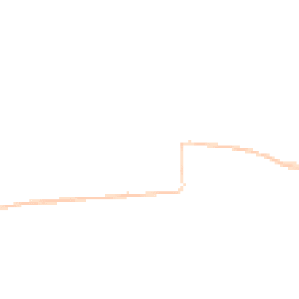 Night-time road noise heatmap for TA9 4AZ