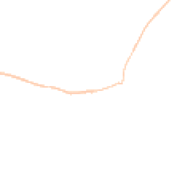 Night-time road noise heatmap for TA9 4BH