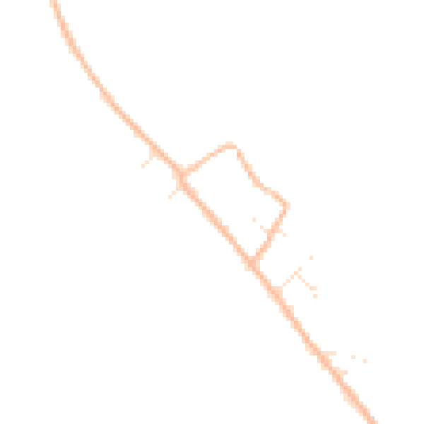 Daytime road noise heatmap for TA9 4EH