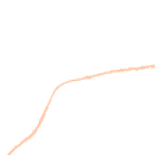 Night-time road noise heatmap for TA9 4LE