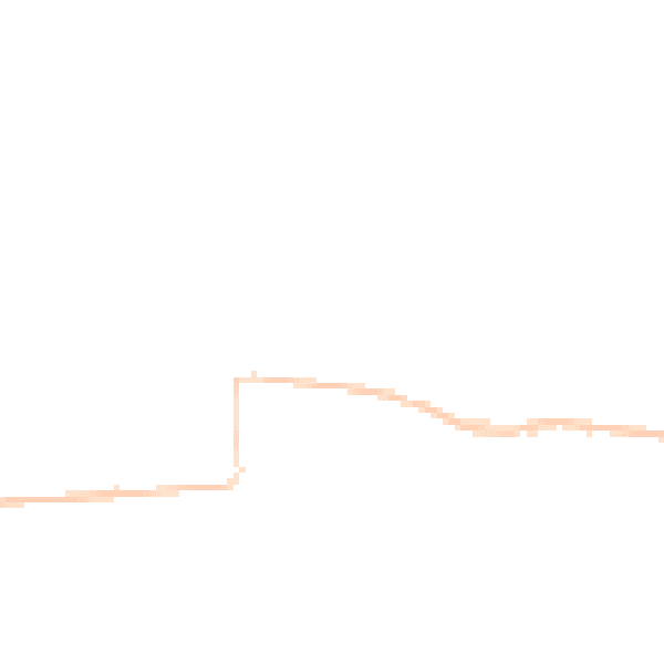 Night-time road noise heatmap for TA9 4NB