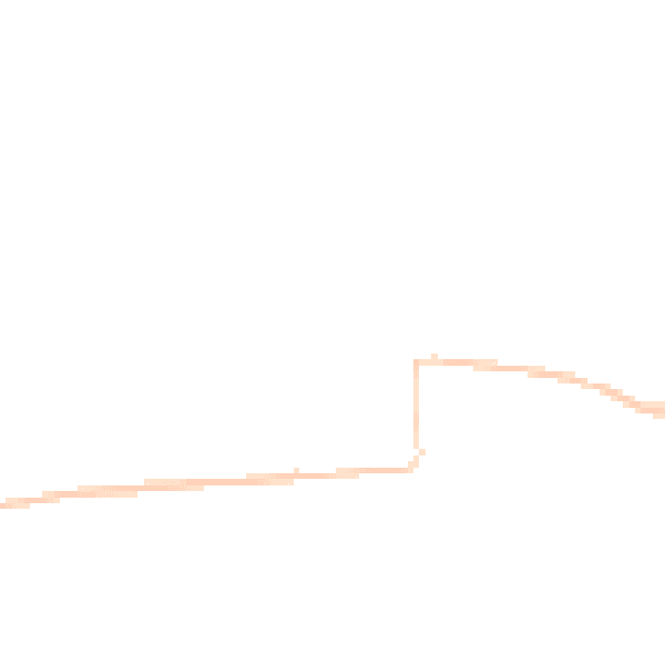 Night-time road noise heatmap for TA9 4NX
