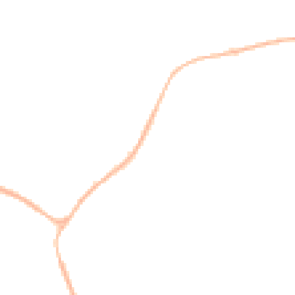 Night-time road noise heatmap for TA9 4RD