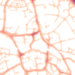 Daytime road noise heatmap for TF1 1ET
