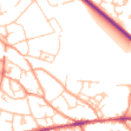 Daytime road noise heatmap for TF1 1PT