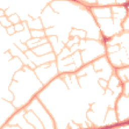 Daytime road noise heatmap for TF1 1RB