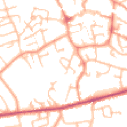 Daytime road noise heatmap for TF1 1RD
