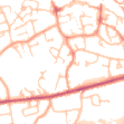 Daytime road noise heatmap for TF1 1RF