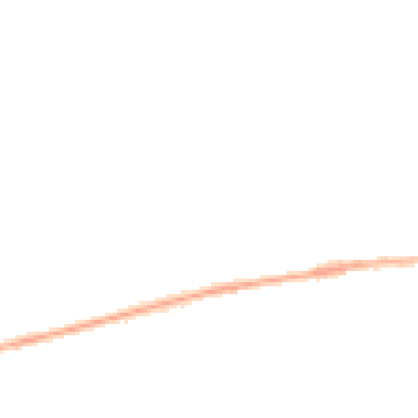 Night-time road noise heatmap for TF1 1RW