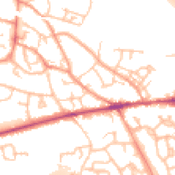 Daytime road noise heatmap for TF1 1SP