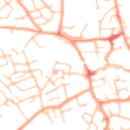 Daytime road noise heatmap for TF1 2ED