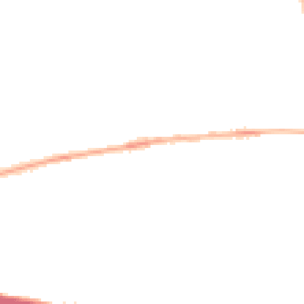 Night-time road noise heatmap for TF1 2FH