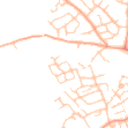 Daytime road noise heatmap for TF1 2GJ