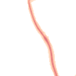 Night-time road noise heatmap for TF1 2JZ