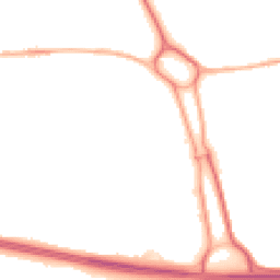 Night-time road noise heatmap for TF1 2ND